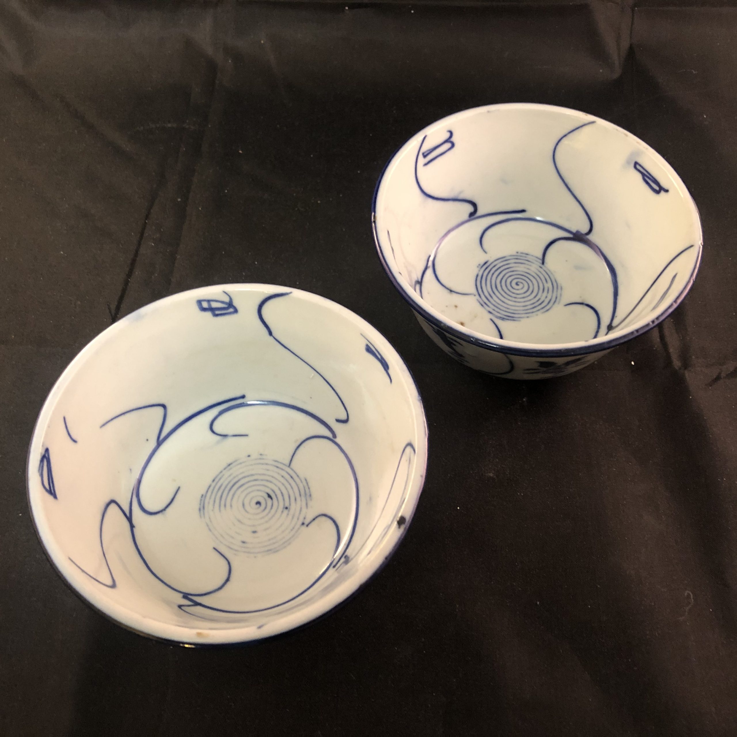 You are currently viewing A Pair Blue And White Bowls